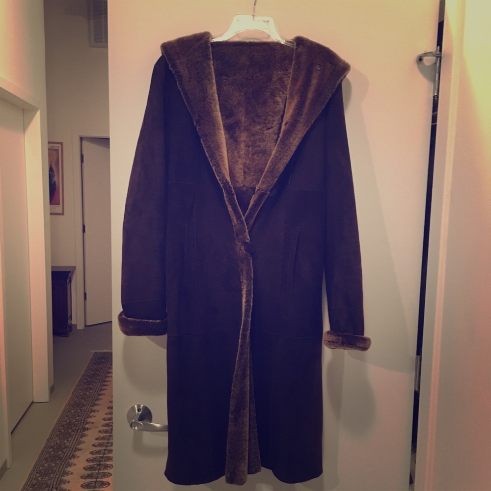 Blue Duck Shearling Sheepskin Coat